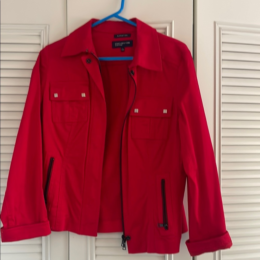 Red Women's Jacket by Charter Club